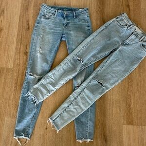 Levi’s & H&M jeans